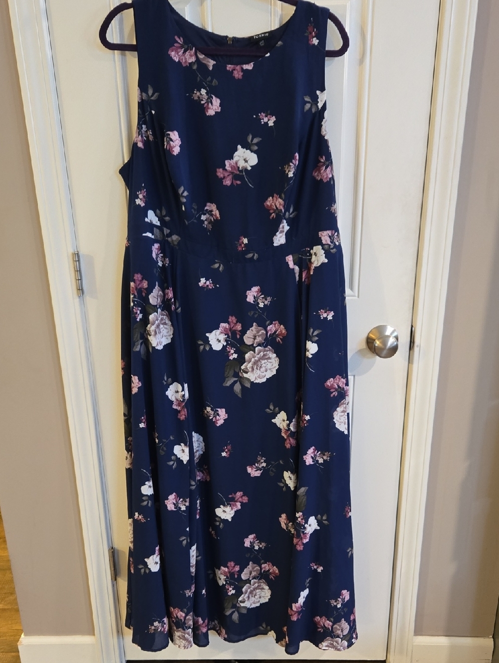 torrid Navy Floral Maxi Dress